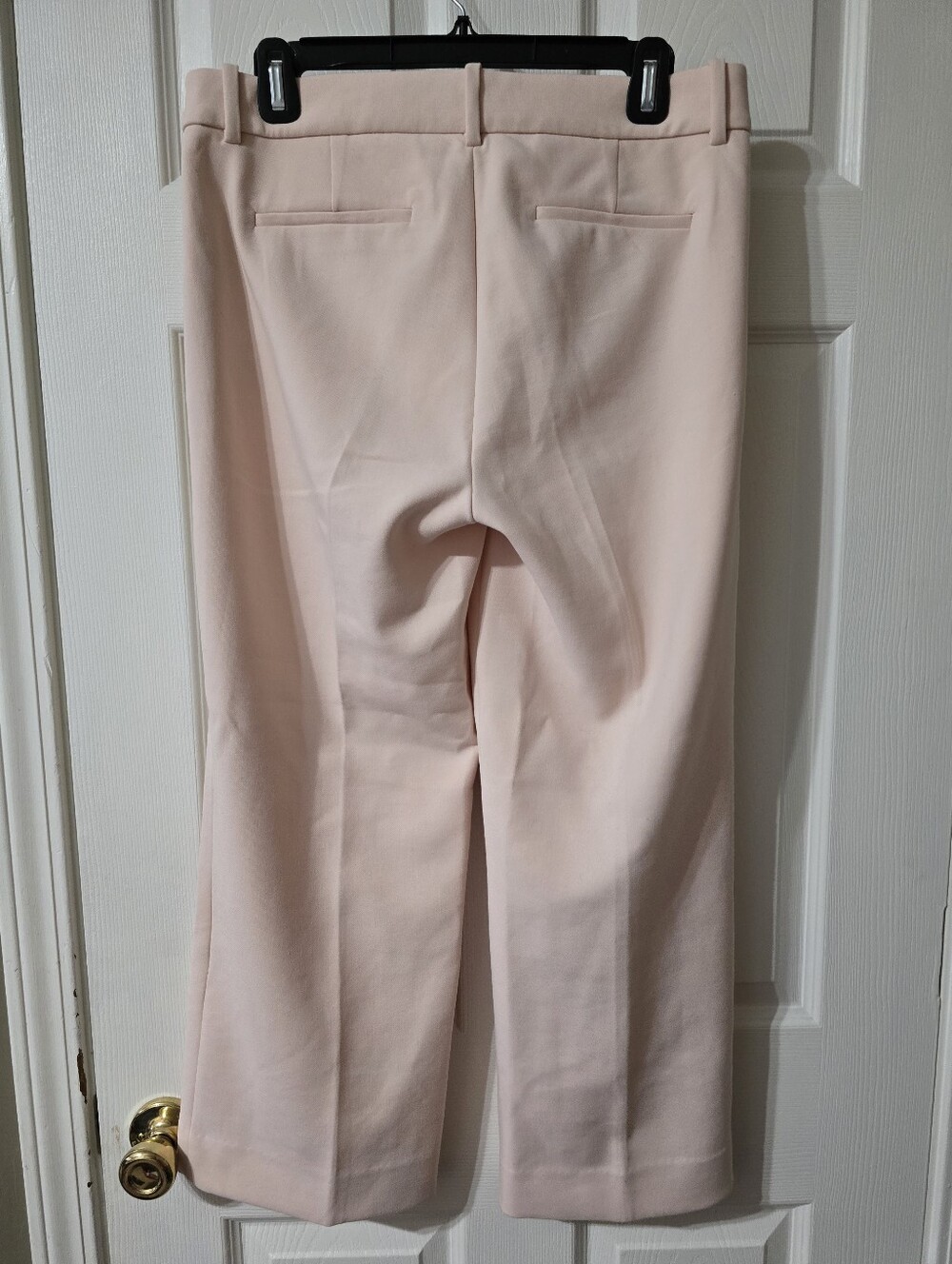 J. Crew 365 Flat Front Pleated Waist Ankle Length Structured Trousers, Sz 8, EUC - Picture 7 of 13